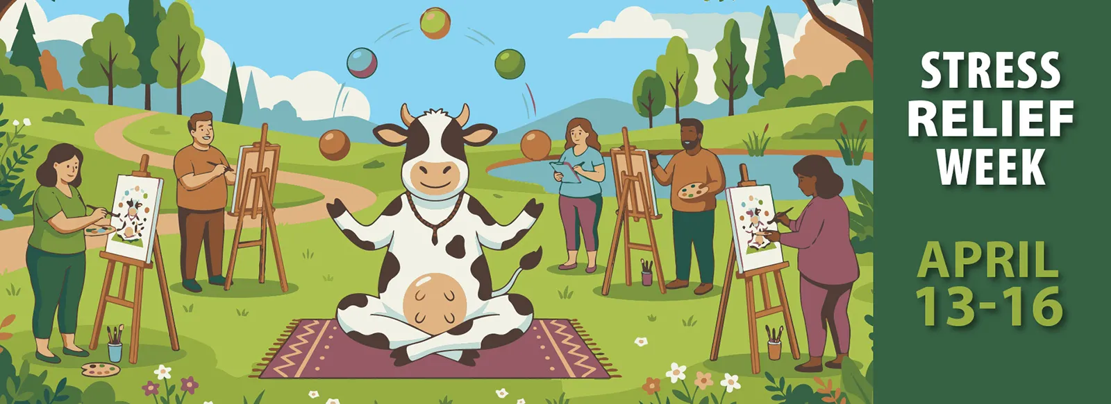 Stress Relief Week, April 13-16